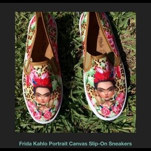 Frida Kahlo Canvas Slip-on